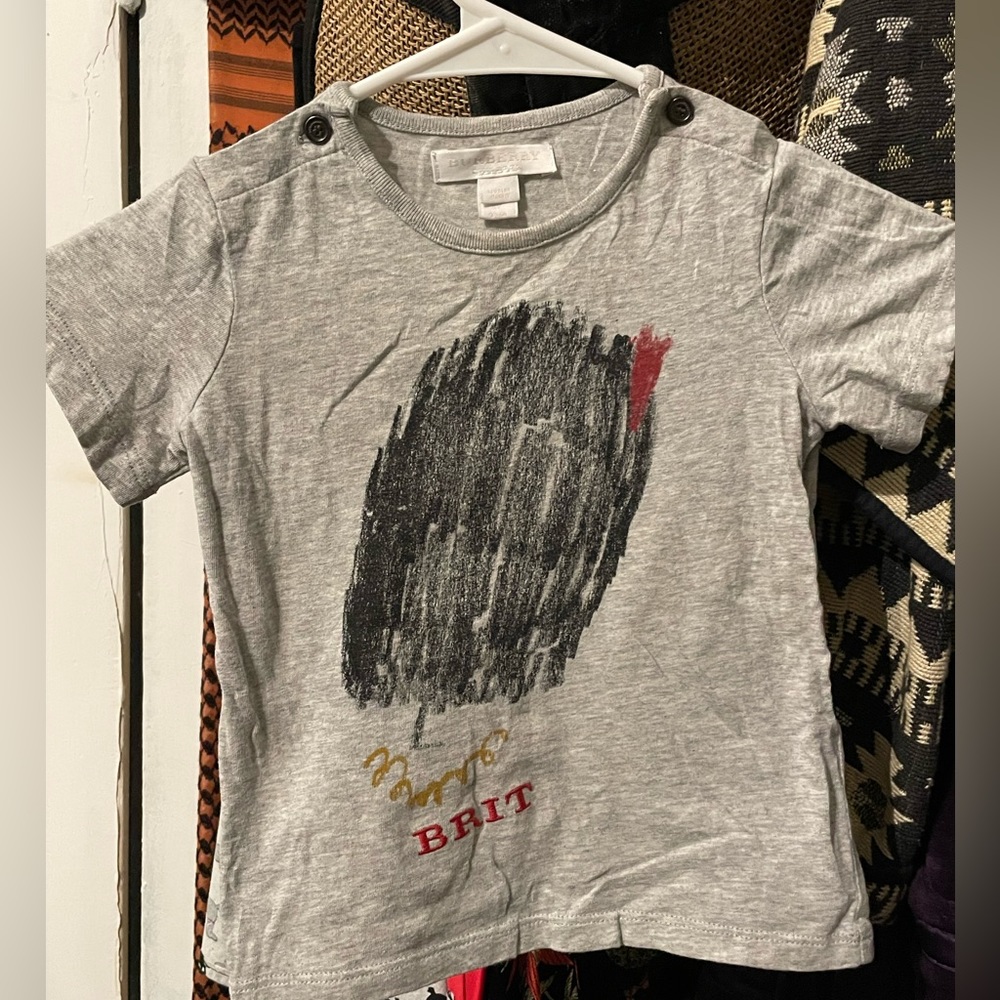 Authentic Burberry kids t-shirt size 2Y